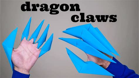 How To Make Paper Origami Dragon Claws At Charlie Wood Blog