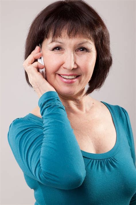 Mature Beautiful Woman Stock Photo Image Of Happy Lifestyle 18793748