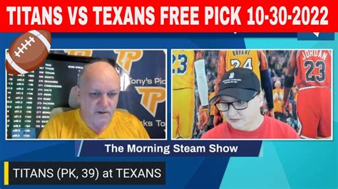 Tennessee Titans Vs Houston Texans 10302022 Week 8 Free Nfl Picks On