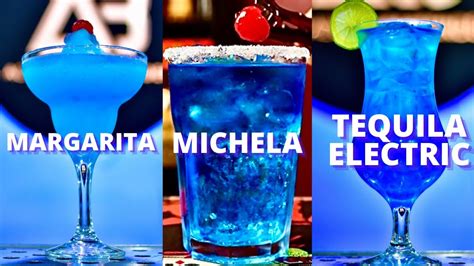 COCTELES AZULES MAS POPULARES 4 RECETAS DIFERENTES Mentor Joglan