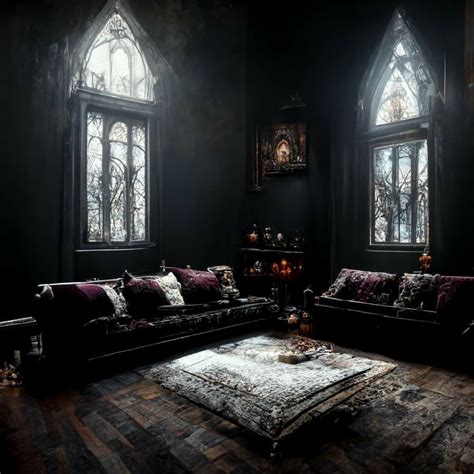 Gothic Room Gothic House Gothic Living Rooms Dark Home Decor Goth