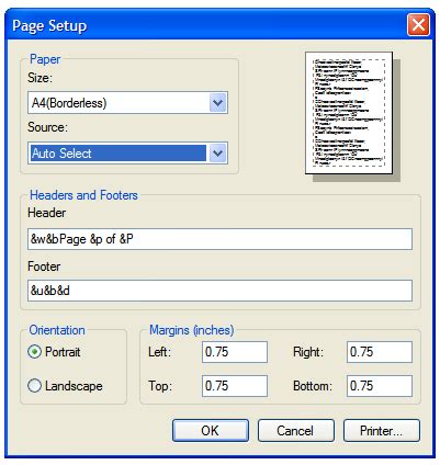 Printing Tips - How To Adjust Printer Margins For Your Browser (Windows)