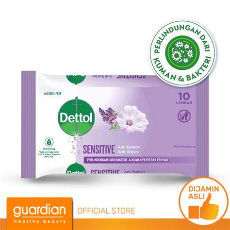 Jual Dettol Wipes Sensitive 10s Shopee Indonesia