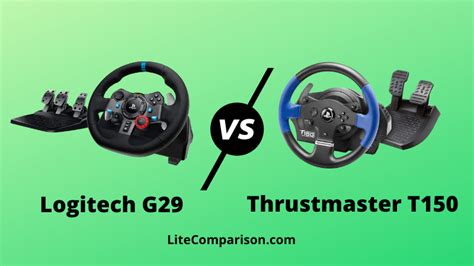 Logitech G29 vs Thrustmaster T150 - Comparison And FAQS...