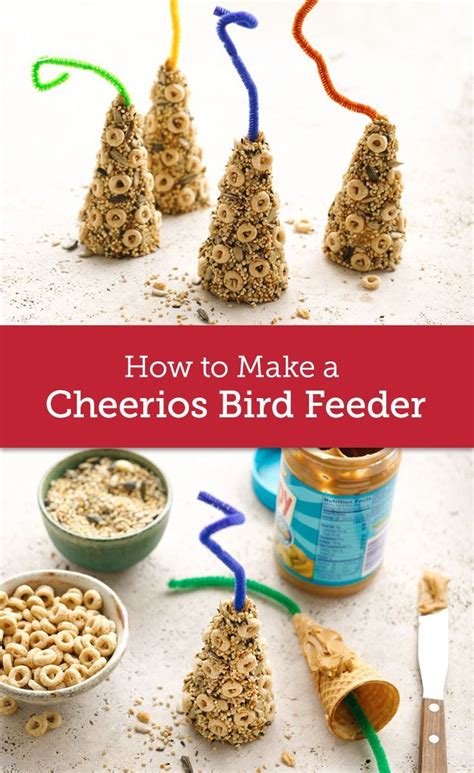 Some Bird Feeders Are Made Out Of Cereal And Other Things To Make Them