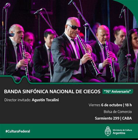 La Banda Sinf Nica Nacional De Ciegos Celebra Su Aniversario Con Un