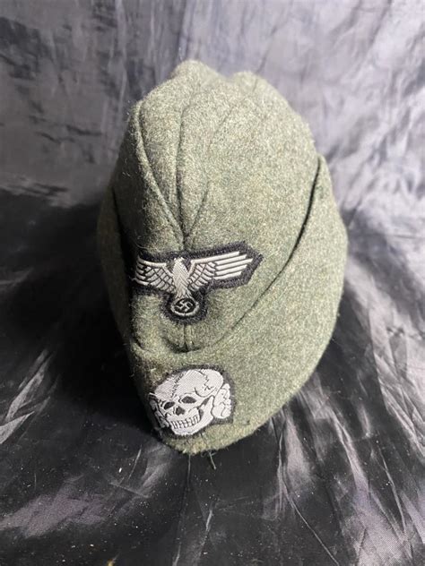 Chase Militaria REPRODUCTION WW2 GERMAN WAFFEN SS SIDE CAP