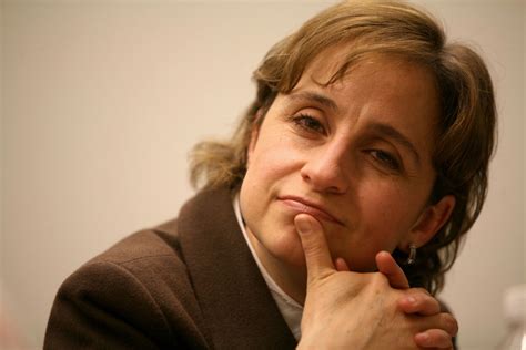 La señora Carmen Aristegui El Cerebro Habla