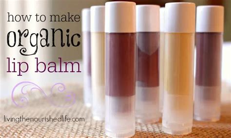 Homemade Tinted Beeswax Coconut Oil Lip Balm Recipe