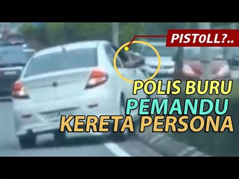 Pemandu Persona Putih Diburu Polis Youtube