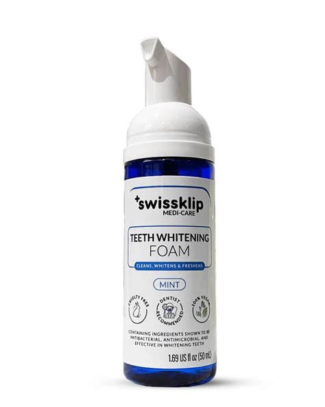 Teeth Whitening Foam Swissklip