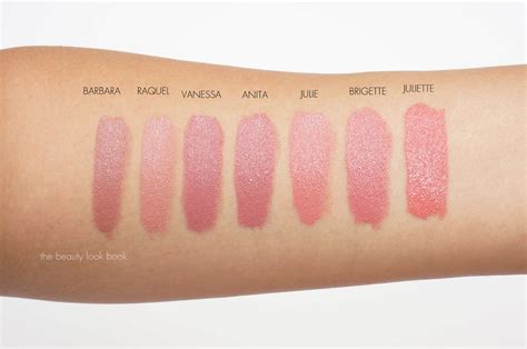 Nars Audacious Lipsticks Lip Swatches For Barbara Raquel Vanessa