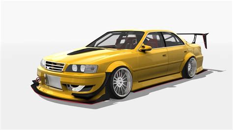 G Corporation FLASH JZX100 Chaser Body Kit 3D Model CGTrader