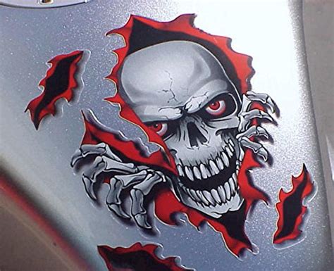 Unbelievable Designs: The Best Skull Decals for Motorcycle Tanks to Customize Your Ride!