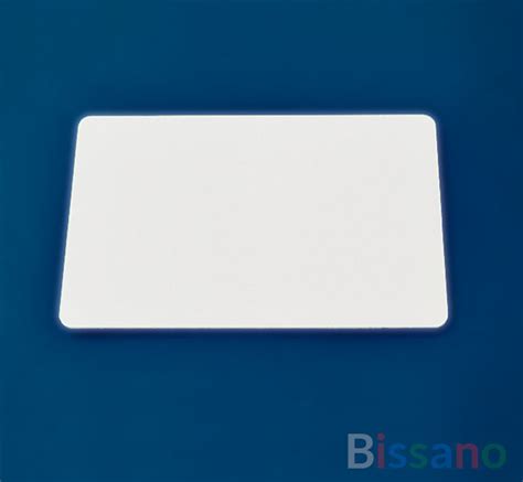 MIFARE CLASSIC 1K S50 13.56MHz MF1S50 PVC NFC ISO Card NXP White or Bissano