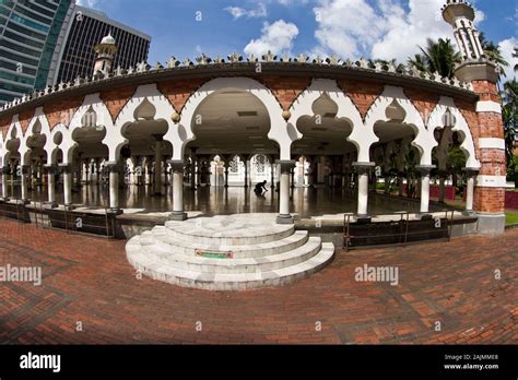 Kuala Lumpur Jamek Mosque In Malaysia In The Summer Built In