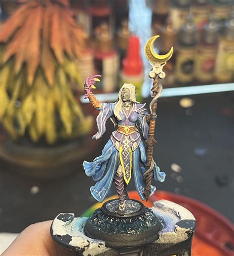 3d Printable Drow High Priestess Of The Moon Kadna Glyndrel By Dm Stash