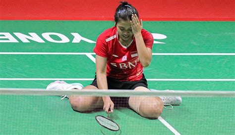 Hasil Badminton Asia Championships 2023 Gregoria Disingkirkan Chen Yu