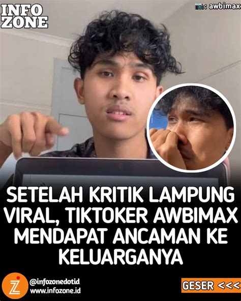 Infozone On Twitter Bima Yudho Saputro Pemilik Akun Tiktok Awbimax