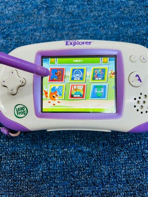 Leapfrog Leapster Explorer Learning Game System Playset Hobbies And Toys