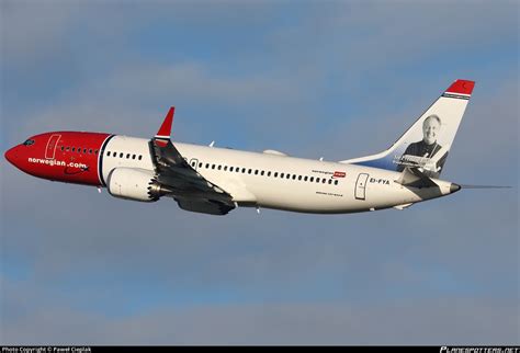 EI FYA Norwegian Air International Boeing 737 8 MAX Photo by Paweł