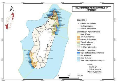 DELIMITATION ADMINISTRATIVE ET JURIDIQUE DU TERRITOIRE MARITIME DE