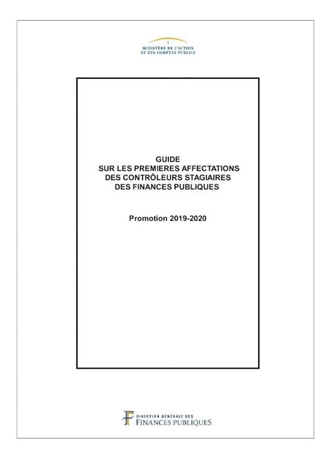 Pdf Guide Sur Les Premieres Affectations Des Crit Re De