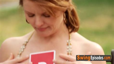 Swingers Start Playing Sex Game At A Party In The Swinger Mansion And Get Too Hot To Start