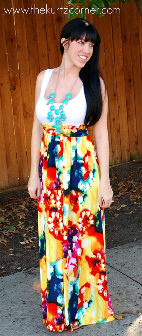 The Kurtz Corner DIY Maxi Dress