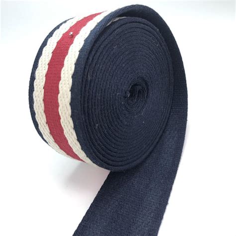 1 538mm Stripe Webbing By The Yard Cotton Webbing Etsy