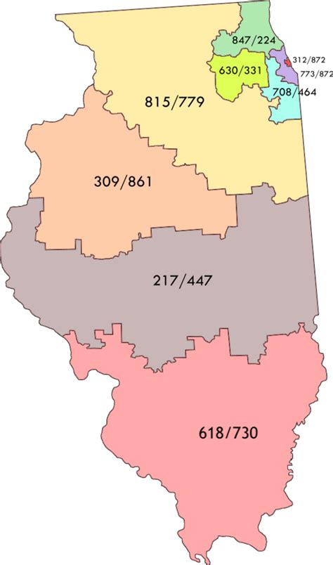 Area Code 815 Location