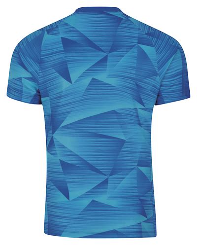 Badminton T Shirt Blue Pyramids Li Ning Li Ning