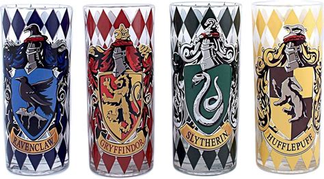 Amazon Lowest Price Silver Buffalo Harry Potter Hogwarts House Crests