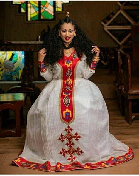 Eritrean And Ethiopian Habesha Traditional Dress Atelier Yuwaciaojp