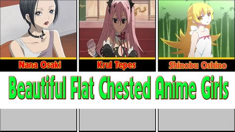 10 Beautiful Flat Chested Anime Girls Anime JP All YouTube