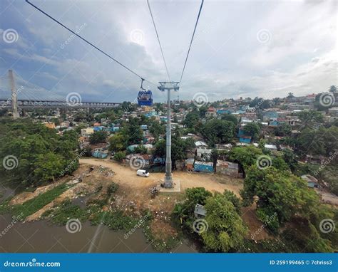 Santo Domingo Dominican Republic Circa September 2022 Cable Car