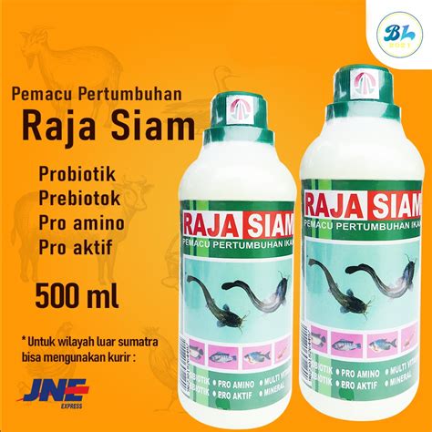 Jual Raja Siam Pemacu Pertumbuhan Ikan Isi Ml Shopee Indonesia