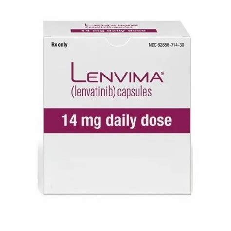 Lenvima Lenvatinib Capsules At Rs Box In Bhopal Id