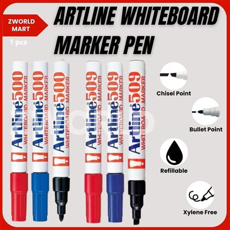 Artline Whiteboard Marker Pen A A Shopee Malaysia