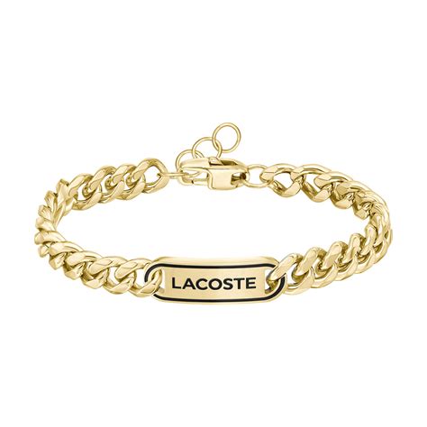 Bracelet LACOSTE acier doré MATY