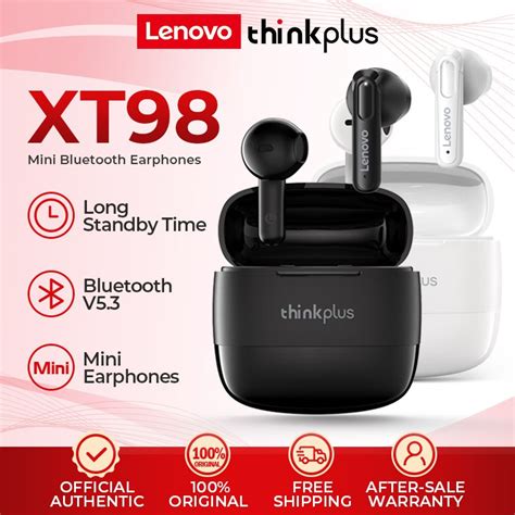 Lenovo XT98 Audífonos Auriculares Inalámbricos Bluetooth 5 3 TWS Con