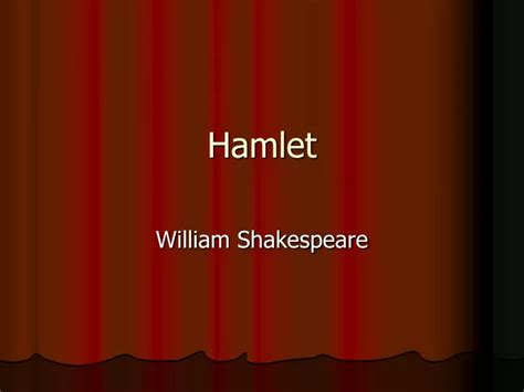 Ppt Hamlet Powerpoint Presentation Free Download Id9534134