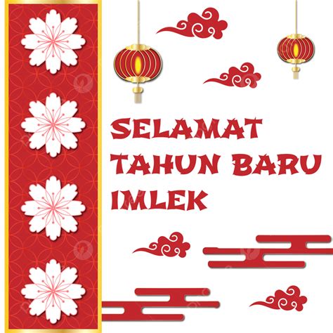 Lunar New Year Vector PNG Images Ucapan Selamat Tahun Baru Imlek Or