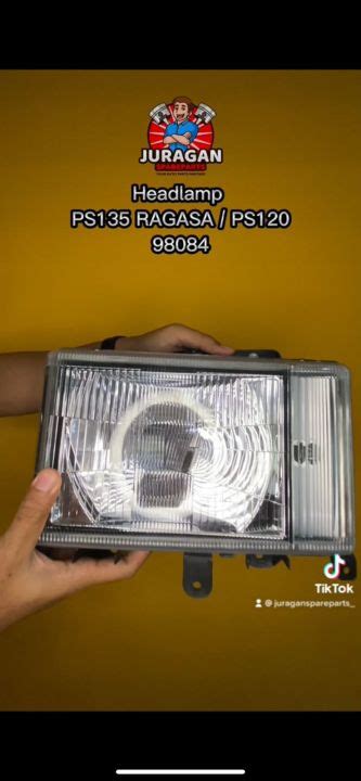 LAMPU DEPAN HEAD LAMP ASSY MITSUBISHI PS 135 RAGASA PS120 KANAN