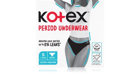 Kotex Period Underwear Size S менструальні труси | notino.ua | Великий ...
