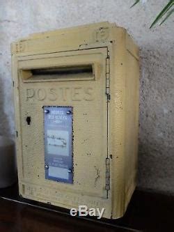 Ancienne Boite A Lettres Réformée Ptt La Poste Dejoie Loft Indus