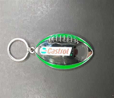 Castrol Football Bottle Opener Keychain Ebay