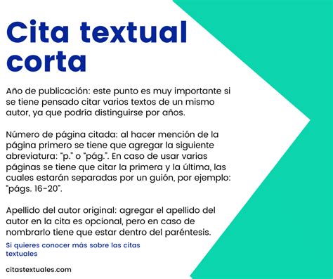 Que Son Las Citas Textuales Ejemplos Image To U