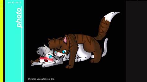 Rule 34 Anthro Blush Feline Feral Feral On Feral Feral Only Furry Hawkfrost Warriors Ivypool