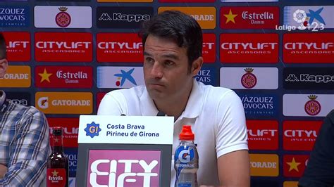 Rueda De Prensa De Alberto Toril Tras El Girona Fc Vs Elche Cf